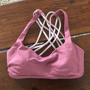 Free to be wild lululemon sports bra